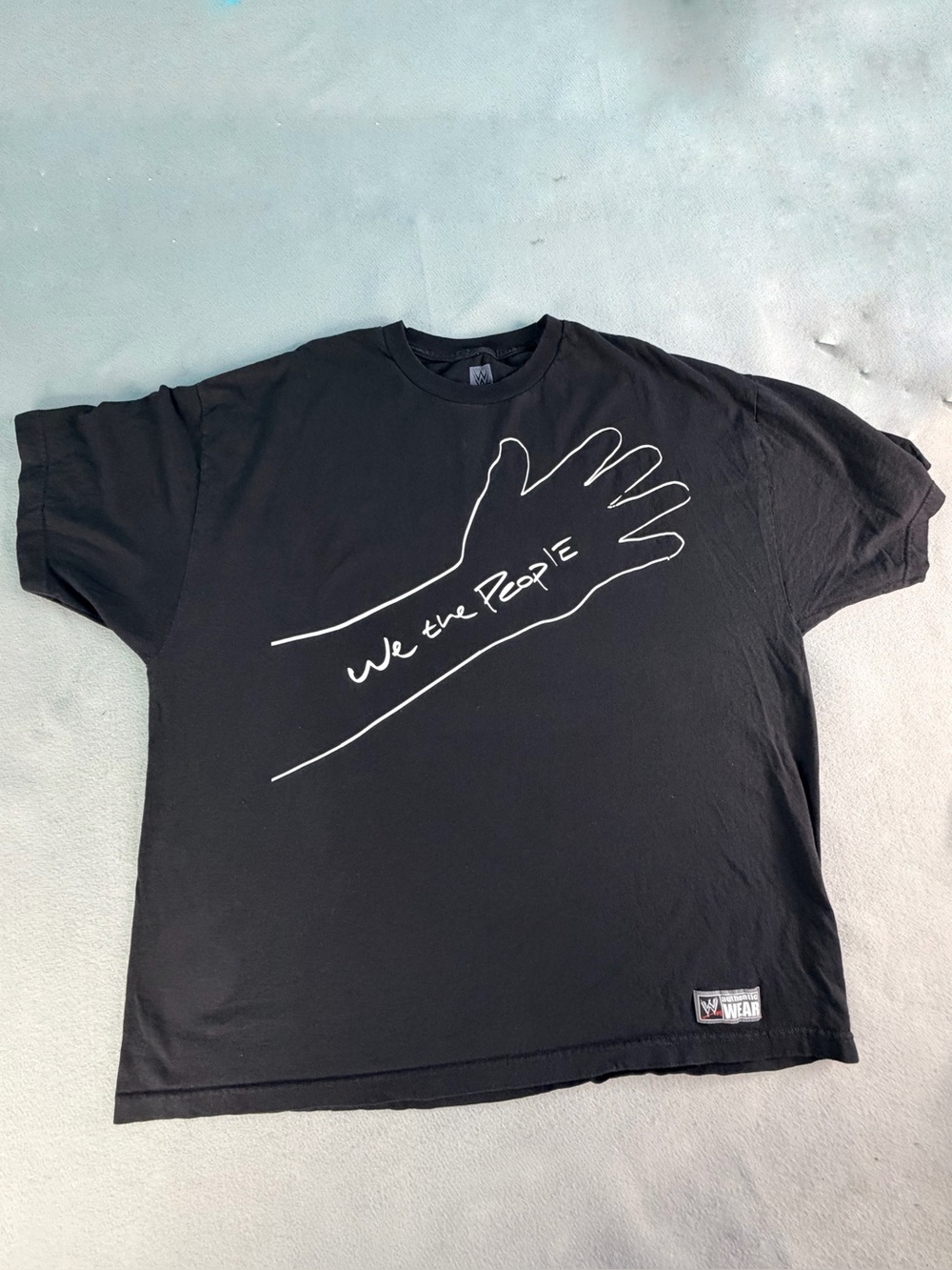 WWE Authentic Jack Swagger "We The People" Black T-Shirt Men's 3X